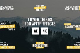 Lower Thirds 4.0 | After Effects 46902558