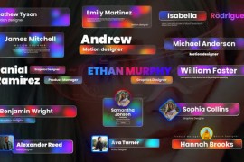 Glass Lower Thirds 47471511