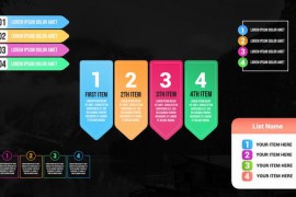 Infographic List Elements 31542524