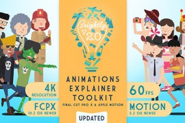 Brightly V2 | Animations Explainer Toolkit - Final Cut Pro X & Apple Motion 20324287
