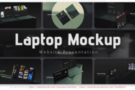 Laptop Mockup Strong Presentation 50539237