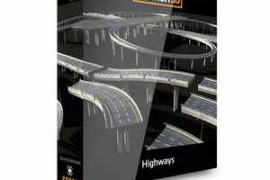 Kitbash3D – Props: Highways