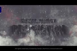 Horror Cinematic Trailer Titles MOGRT 44687221