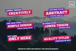Lower Thirds | After Effects 49744096
