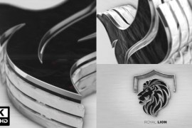 Epic And Elegant Black White Logo Reveal 26990349