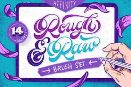 Shoutbam – Rough & Raw Affinity Brushes