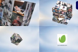 Rubiks Cube Multi Video Corporate Logo for Premiere Pro 47171235