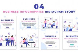 Animated Business Infographics 2D Instagram Story 47464538