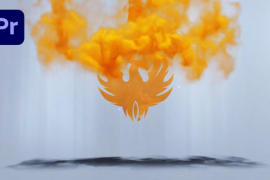 Smoke Logo Reveal (MOGRT) 50114136