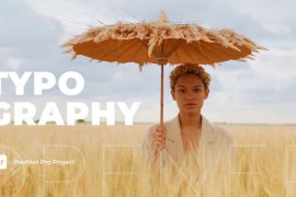 Typography Opener | Multiscreen Opener | MOGRT 42487500