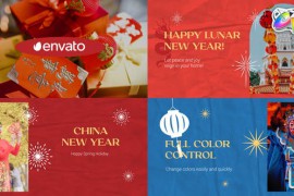 Happy Lunar New Year Scenes for FCPX 42462529