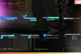 Bright Corporate Lower Thirds 43306873