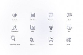 Business Planning - Outline Icons 46779956