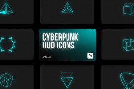 Cyberpunk Icons 03 for Premiere Pro 44809721