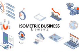 Isometric Business Elements 50634834