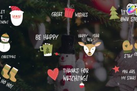 Christmas Icon Titles for FCPX 42049149