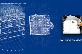 Blueprint Grid Logo Reveal MOGRT 3 51001187