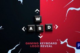 PC Gaming Keyboard Logo Reveal 45141404