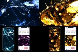 Liquid Water & Gold Logo 45833859