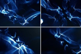 Abstract Particles Flowing Background Pack 48740070