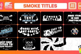 2D Cartoon Titles | FCPX 24223023