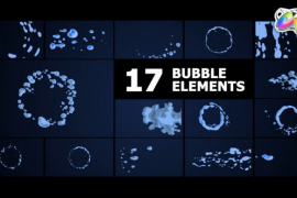 Bubble Elements for FCPX 50940558