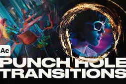Free Download:Punch Hole Transitions For After Effects 59632094