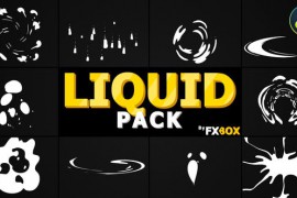 Liquid And Splash Elements | DaVinci Resolve 44391018
