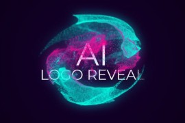 AI Particles Logo Reveal 45528654