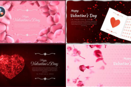 Valentines Day Greetings Pack 50433748
