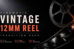 Free Download:Cinematic Vintage 12mm Reel Transition Pack For DaVinci Resolve 64441337