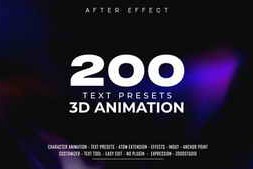 Free Download:3D Text Animation Presets 62981565