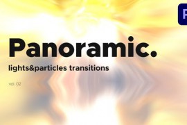 Lights & Particles Panoramic Transitions for Premiere Pro Vol. 02 47411110