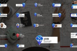 Location Pin Titles || FCPX 33682055