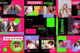 Youtube Collage Slides for DaVinci Resolve 51620850