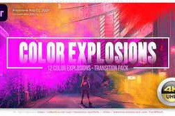 Free Download:Color Explosions - Adobe Premiere Pro Transition Pack 59905973