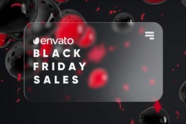 Glassmorphism Black Friday 49350905