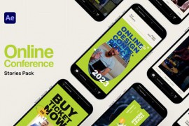 Online Conference Stories Pack 49363566