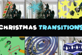 Christmas Cartoon Transitions | DaVinci Resolve 49437620