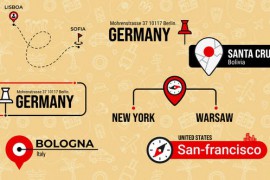 Travel Destination Location Titles | Lowerthirds Text Package Part 2 47904908