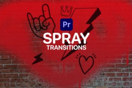 Spray Transitions for Premiere Pro 47519785