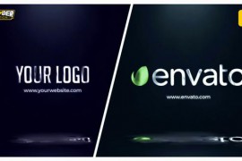 Glitchy Light Logo Reveal 50398691