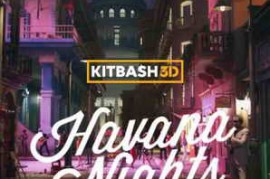 [3D Materials] KitBash3D - Havana Nights [Blender | Cinema 4D | FBX | OBJ]