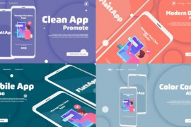 Flat App Promo 46015724