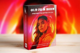 Vintage Old 35mm Film Burn Transition Pack 49684810