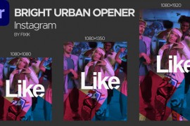 Instagram Bright Urban Opener | MOGRT 45822574