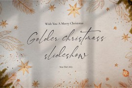 Golden Christmas Slideshow 41954520