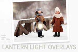 Creativemarket – Lantern Light Overlays