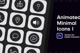 Animated Minimal Icons I | MOGRT 44766338