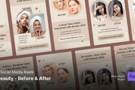 Social Media Reels - Beauty Before and After 45981770